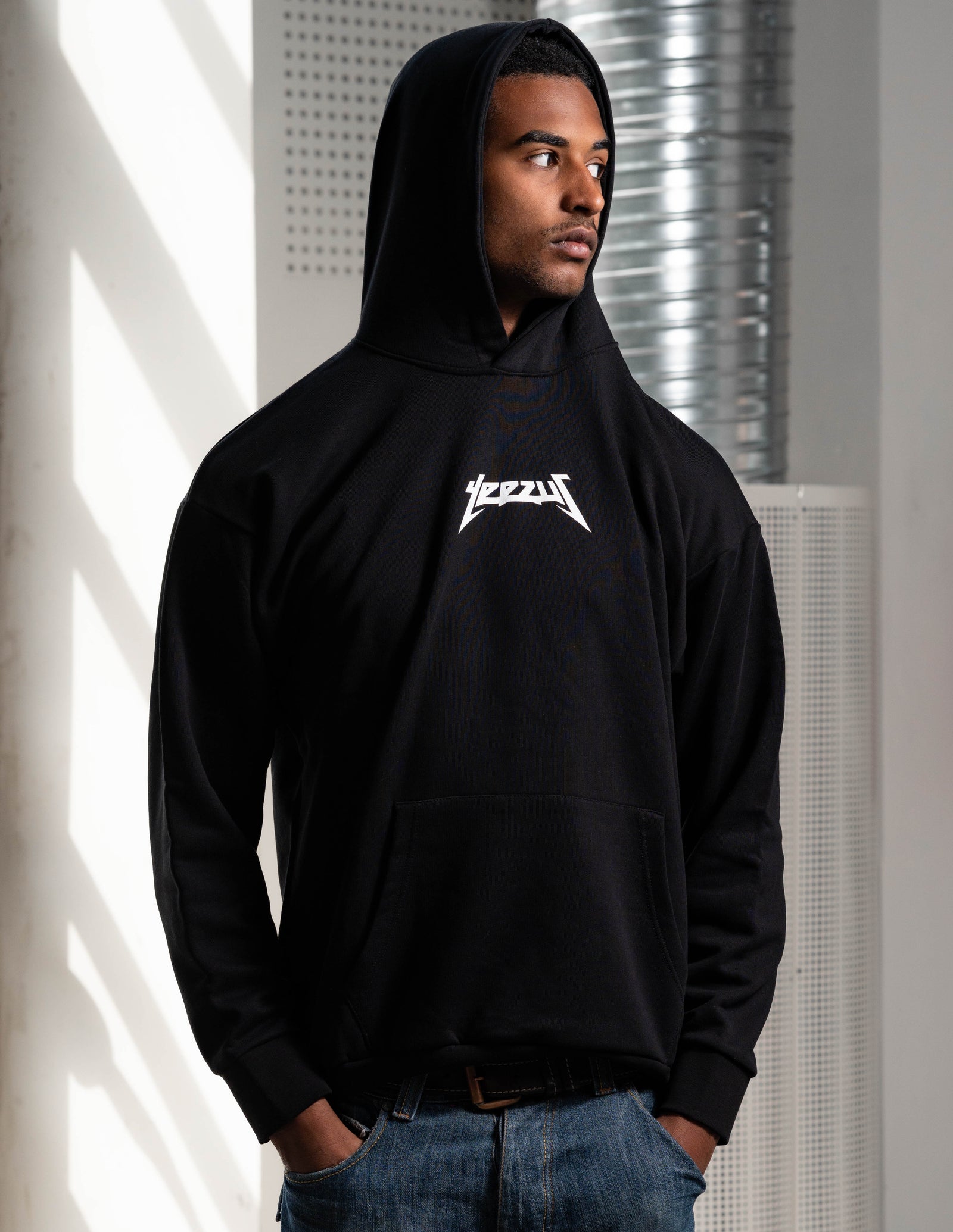 YEEZUS HOODIE BLACK American Clothing Studio